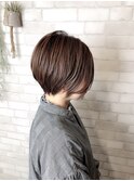 ショート/ショートボブ/くびれショート/丸みショート