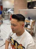 ヘアー ラボ エムツー(hair lab m2)&nbsp;サイドパートスタイル