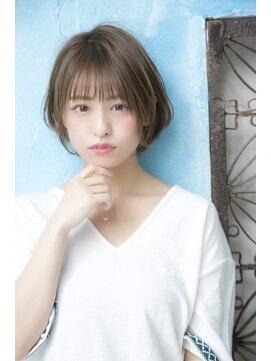 レーヴバイロンド 仙台(Reve by Lond) シースルーバング×シンプルショート