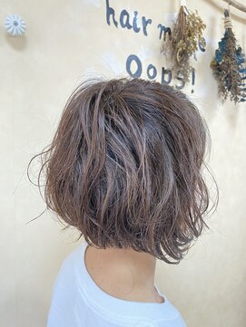 ヘアーメイク ウープス(hair make Oops!) ゆるふわボブ