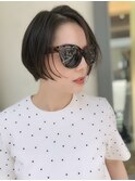 チョビー銀座桜井 ショート ボブ 前下がり 大人