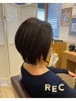 ヘアーレック(Hair REC)&nbsp;大人のショートスタイル×ツヤ・透明感MAXイルミナカラー