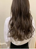 シアーカラー髪質改善ハイライトフリンジウエーブ