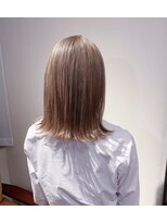 エイミー(Aimee)&nbsp;Aimee ミルクティーブラウン×切りっぱなしボブ