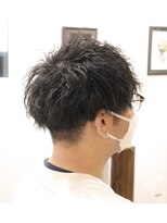 ウィスカーヘアー(whisker hair)&nbsp;マッシュツイストスパイラル