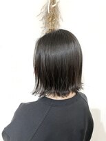 クリアリティ ヘアーサロン 京都駅前本店(clarity hair salon)&nbsp;暗髪　ぱっつんボブ　@1101_hairstyle●053●