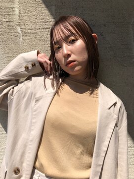 アンバースデー(UNBIRTHDAY) ストレートボブブリーチなしダブルカラー●20代30代