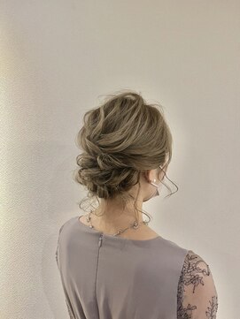 アソビ(Asobi) 【結婚式おすすめ】ルーズシニヨン