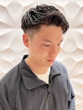 銀座マツナガ 浅草店 メンズ人気パーマ/ツーブロ/フェード/アップバング/ビジネス