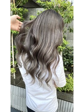 ユートピア(U topia) バレイヤージュ/ハイライト/ミルクティーアッシュ/アースカラー