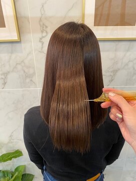 ジーナ 船橋(Zina) 大人かわいい20代30代40代小顔ショコラベージュ１Zina船橋