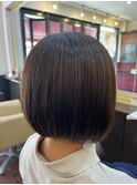 内巻きボブ