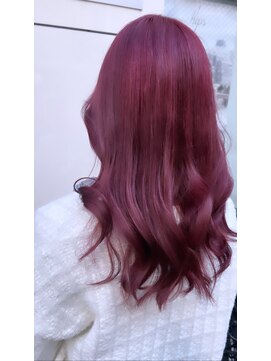 ヒップスデコ(Hip's deco) 【ブリーチカラー】カシスピンク×ピンクラベンダー☆1e6