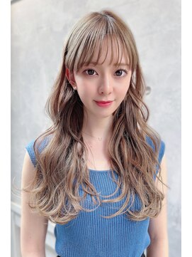 リークフー(Ree cu fuu) 10代20代30代40代前髪 ゆるふわロング 藤沢