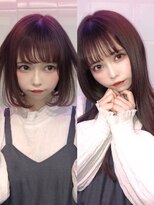 プルエクステでイメチェン　担当 / 若宮遼