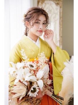 ヘアメイクサロン シャルメ(Hair Make Salon CHARMER) 卒業式におすすめ！ふわふわ編み下ろし♪