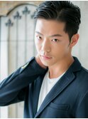 好感度大！爽やかネイビーブラックベリーショートV上尾