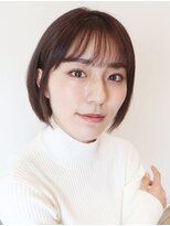 アイ(I.)&nbsp;【 Ｉ. 】30代からのナチュラル前下がりショートボブ　川口