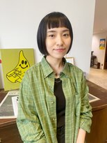 ヘアーアイストゥーレ(HAIR ICI TRE)&nbsp;ナチュラルボブ　ミディアムボブ