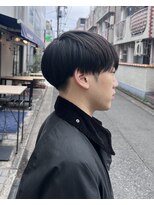 オムファミーユラグ(homme, famille raugh) 刈り上げ低めマッシュ