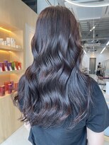 シダ(sida SAIIN) 20代30代レッドラベンダーロング