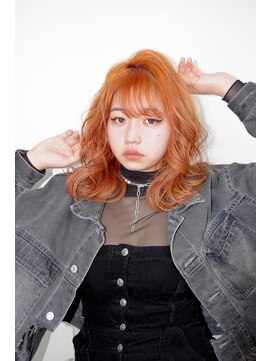 ブランニューロミエ 野田阪神店(Brand new lomie) オレンジカラー/髪質改善カラー/ケアブリーチ/福島区/野田阪神