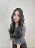 博多/福岡/韓国ヘア/前髪顔周りカット/レイヤー/透明感カラー