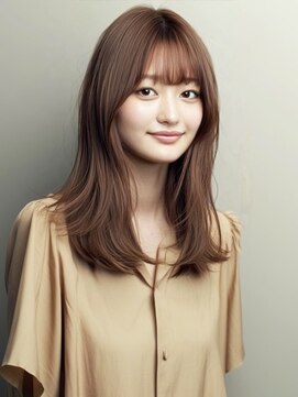 アルトリスト(Altruist Aging×HAIR&SPA) ★ダークアッシュ大人ガーリーボブ着物ミディアムレイヤーカット