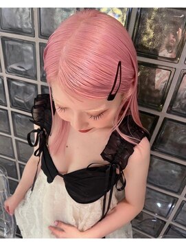 ペレ 梅田(PELE) 前髪/アンブレラカラー/こなれミディ/イメチェン/ウェーブパーマ