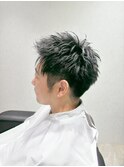 刈上げ×アップバング×ベリーショート×ビジネス