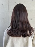 ツヤカラーナチュラルカラー☆大人可愛いなみなみウェーブロング