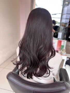 ハピネス 西大寺店(Happiness) 暗めチェリーピンク ラベンダーピンク 韓国巻き