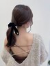 【asa限定】お出かけ前に♪美髪カラー+簡単ヘアアレンジorコテ巻き 　町田