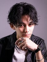 ゴールド 渋谷神南(GOALD)&nbsp;波巻きパーマ　波巻きスパイラル　メンズパーマ　ツーブロ
