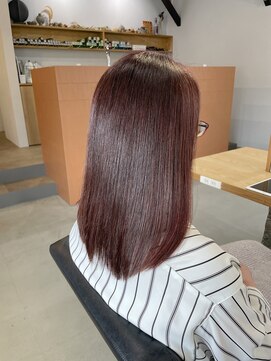 リブ(LIV) ピンクブラウン/LIVカラー/髪質改善カラー