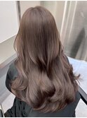 アッシュグレーレイヤーカットアッシュ20代30代40代韓国ヘア艶髪