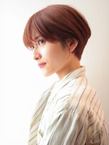 ビュートリアム ギンザ(BEAUTRIUM)&nbsp;ショートヘア/ショートボブ/丸みショート/レッドブラウン