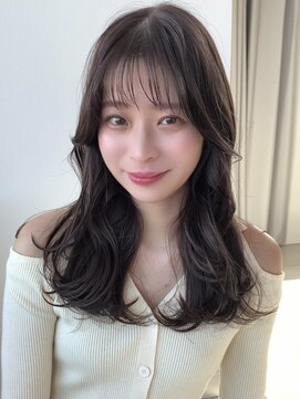 オリンテ バイ レシッド 表参道(orente by rcid) 韓国レイヤーロング美髪グレージュアッシュインナーグレージュ