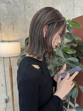 ノード(NODE) 栄ハイライトレイヤー透明感ナチュラル