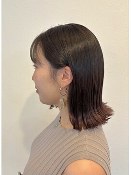 エン(enn...) 切りっぱなしボブ30代40代50代