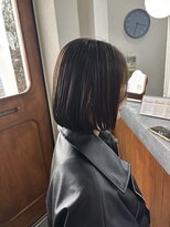 ニュイ(NUIT)&nbsp;自然に内にまとまる透明感ボブ