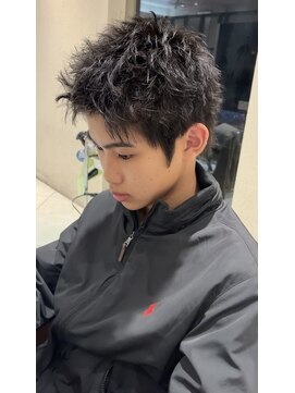 ラドンナアデッソ(LA.DONNA ADDESSO) 【大人男髪】大人黒髪スパイキー