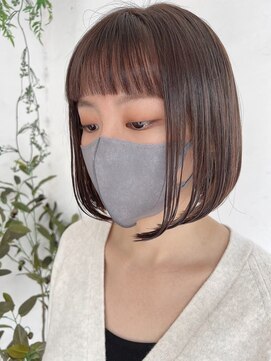 トレヘアー(tRe hair) ショート　ボブ　ウルフ　髪質改善　白髪ぼかし　トリートメント