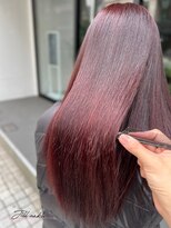 ジル アンク(Jill ankh)&nbsp;《姫路駅北　Jillankh》レッドブラウン　ダブルカラー