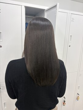 ディジョン 自由ヶ丘(Dijon) 韓国顔まわりレイヤーカットグレージュオリーブベージュブラウン