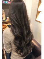 トゥーリ(tuuli)&nbsp;髪質改善＊オリーブグレージュ　大人可愛いロングヘア