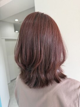 ルネシミズ(Rune shimizu) 艶感！ピンクブラウン