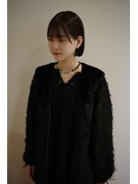 チザン(TIZAN)&nbsp;艶で魅せる黒髪コンパクトボブ