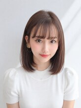 ウィーニード 栄(WENEED)&nbsp;韓国シースルーボブ×艶ショコラブラウン