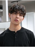 シャドウパーマ ルーズパーマ ニュアンスパーマ 韓国マッシュ